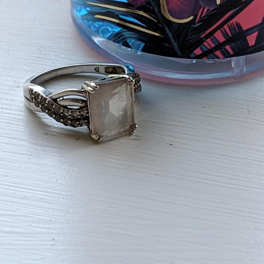 Rose Quartz Ring